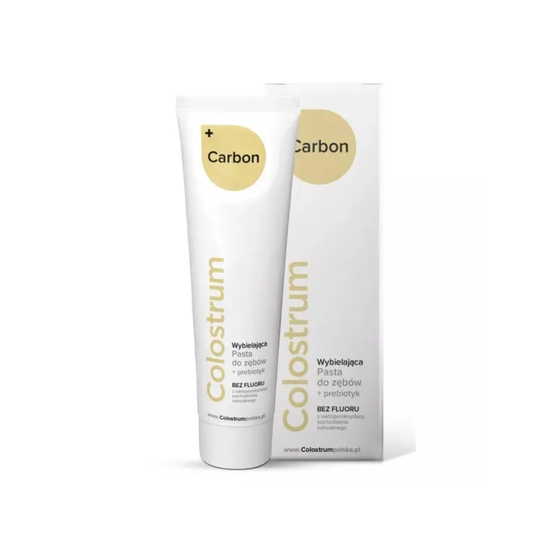 Colostrum CARBON Pasta wybielająca do zębów 75 ml