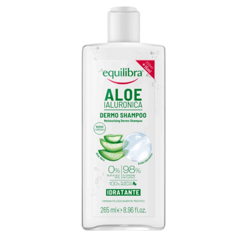 Equilibra Szampon Aloesowy Nawilżający 265Ml