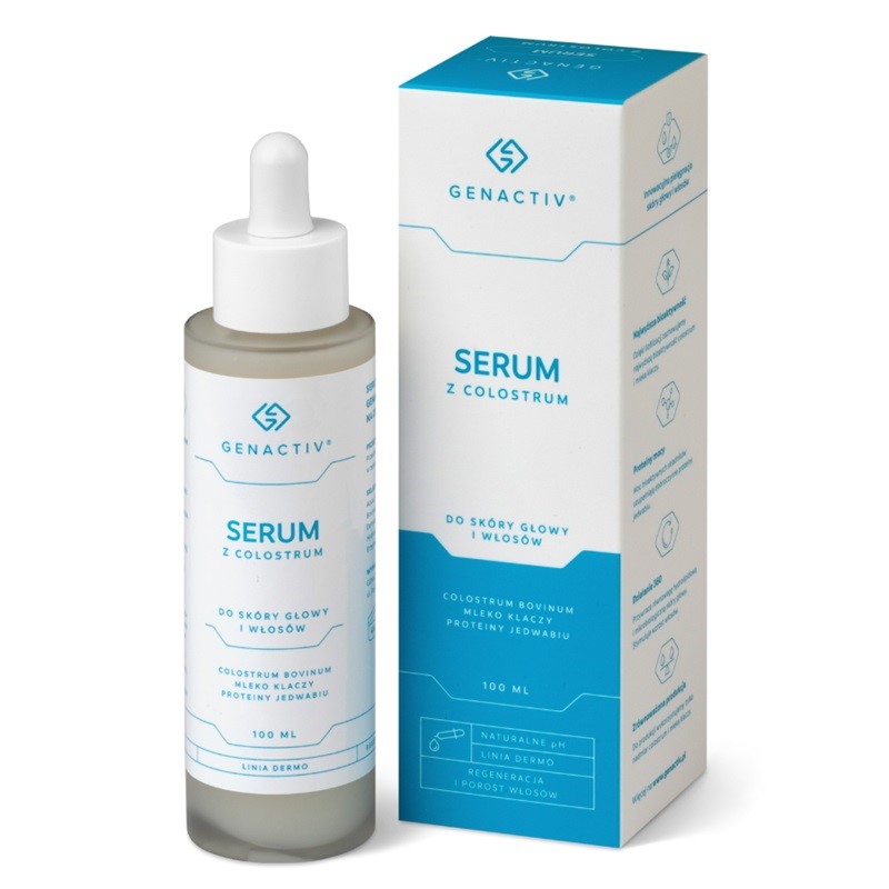 Genactiv Serum z Colostrum 100 ml do włosów