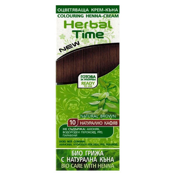 Herbal Time Naturalna Henna Naturalny Brąz 75 ml