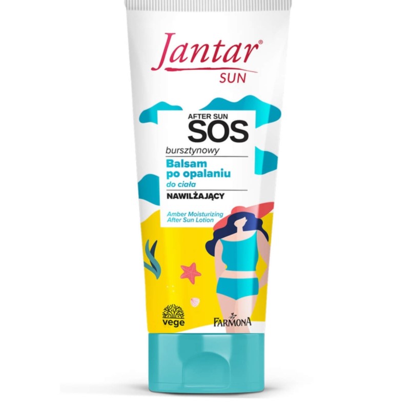 Jantar Sun Bursztynowy Balsam po opalaniu 200 ml
