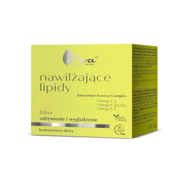 Lipidy Nawilżające Eliksir odżywienie i wygładzeni