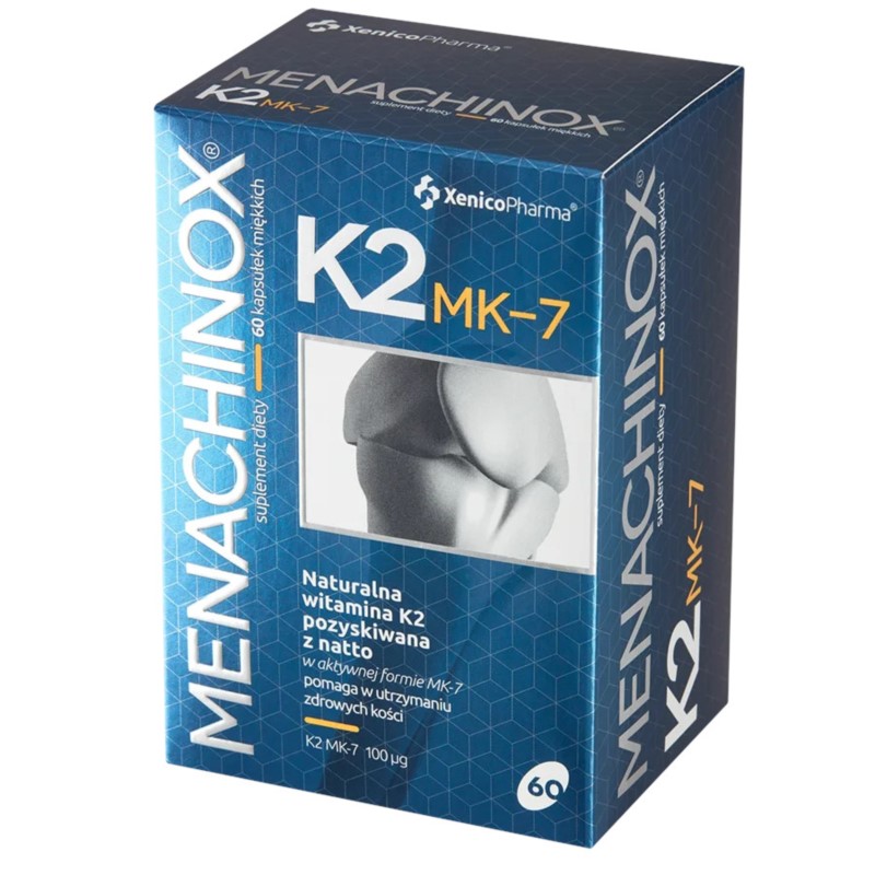 Menachinox K2, 60 kaps. Softgel