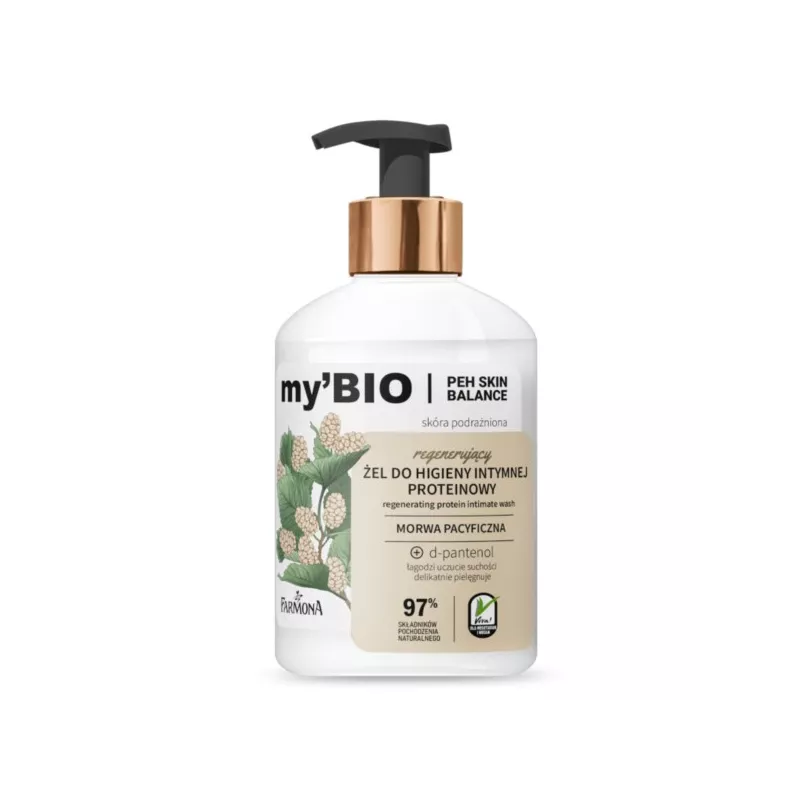 My'BIO Żel do higieny intymnej regenerujący 250 ml