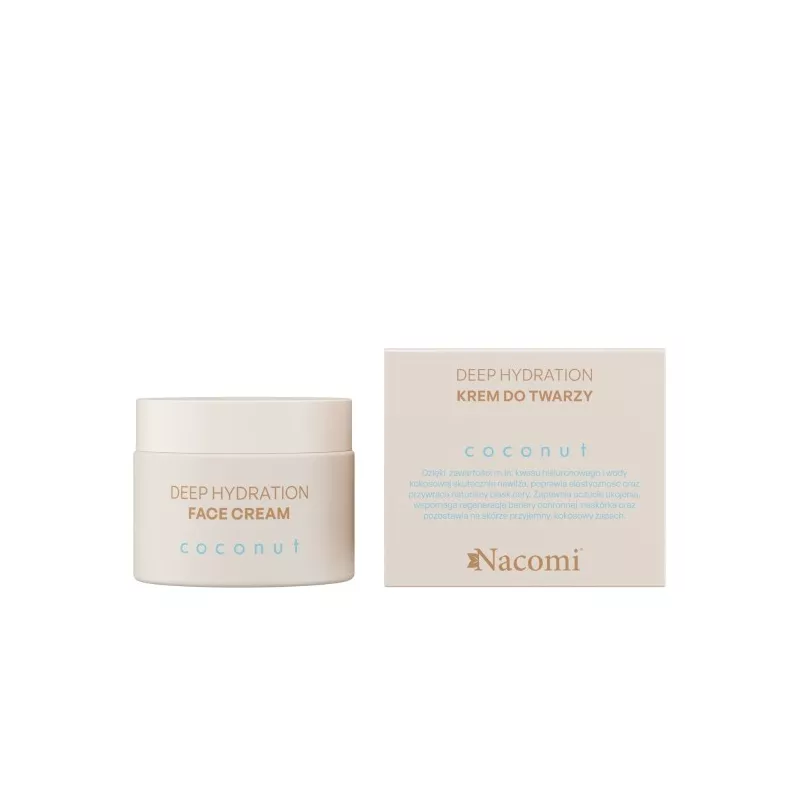Nacomi Krem do twarzy Coconut 40 ml