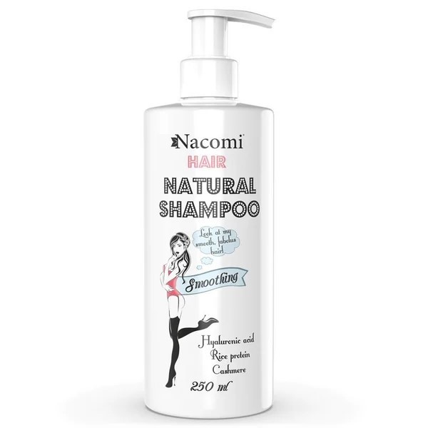Nacomi Szampon Naturalny wygładzająco-nawilżający