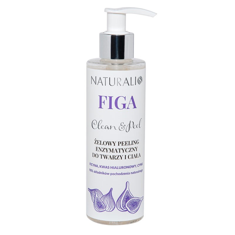 Naturalis Figa Żelowy peeling do twarzy 200