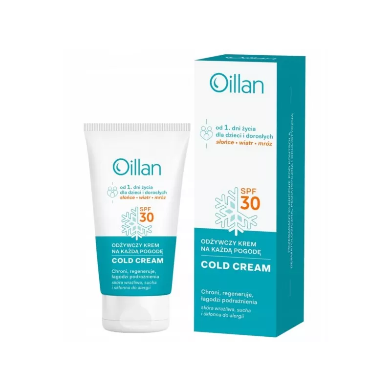 Oillan Cold Cream ochronny twarzy i ciała 50 ml