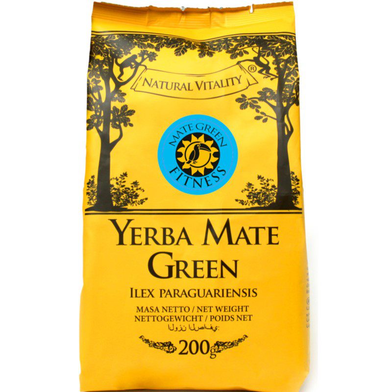 Oranżada Herbata Yerba Mate Green Fitness 200G