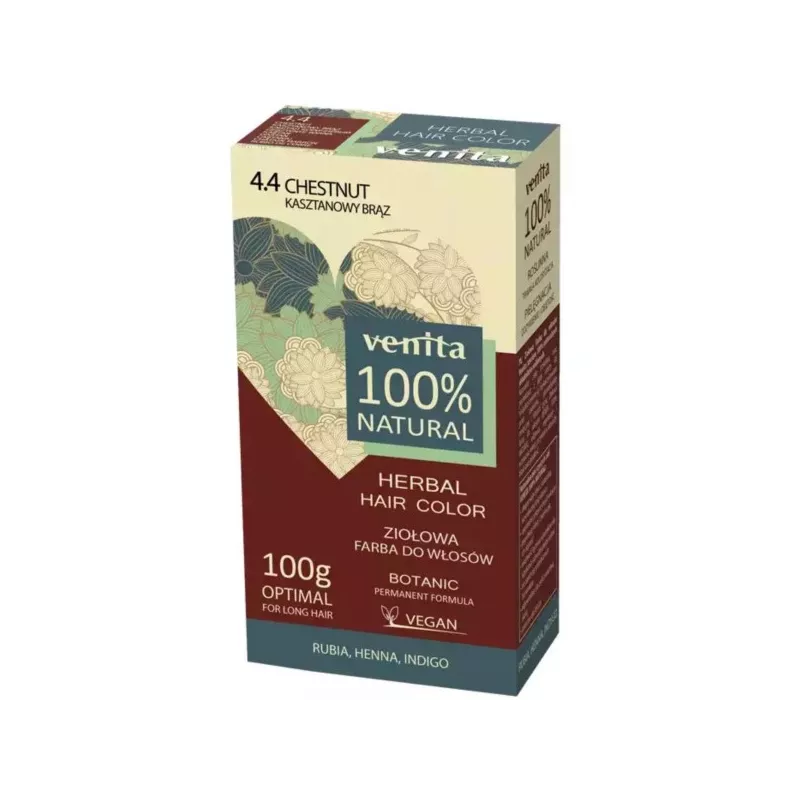 Venita NATURALNA Farba Ziołowa 4.4 CHESTNUT 100 g
