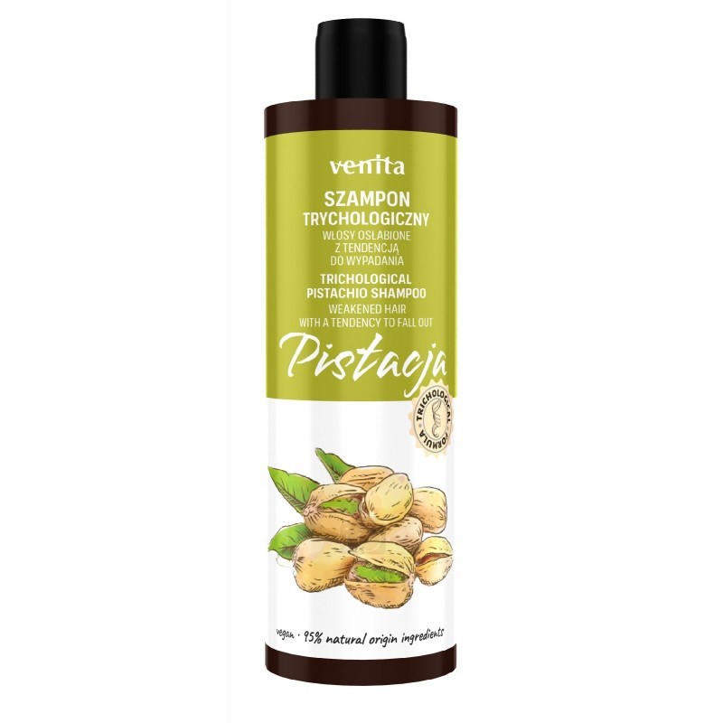 Venita Szampon Trychologiczny PISTACJA 300 ml