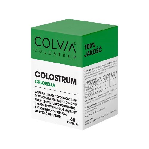 Colvia Colostrum Chlorella 60 szt