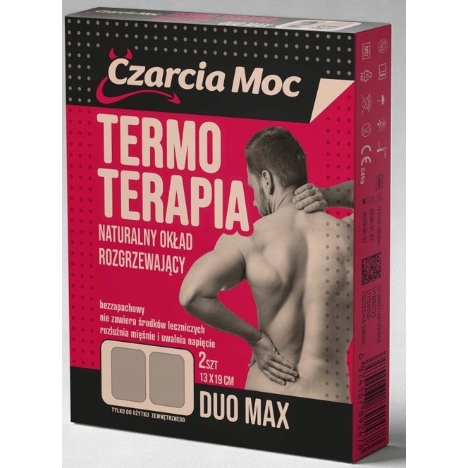 Milapharm Czarcia Moc plater rozgrzewajacy Duo Max
