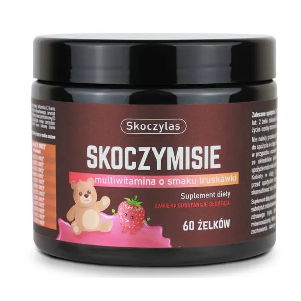 Skoczylas Żelki Skoczymisie 180 g multiwitamina