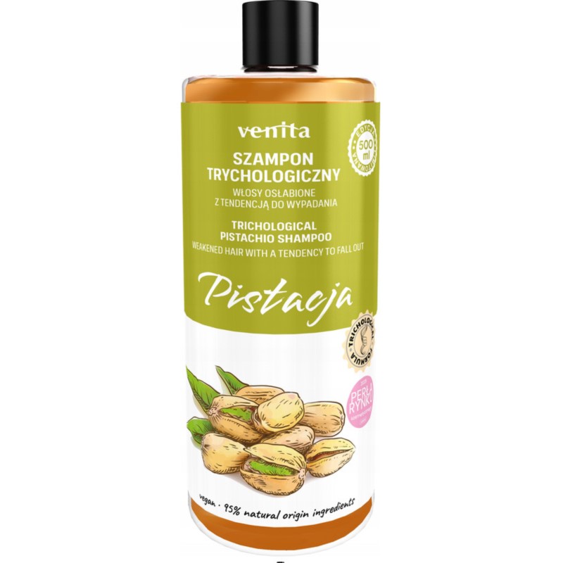 Venita Szampon Trychologiczny PISTACJA 500 ml